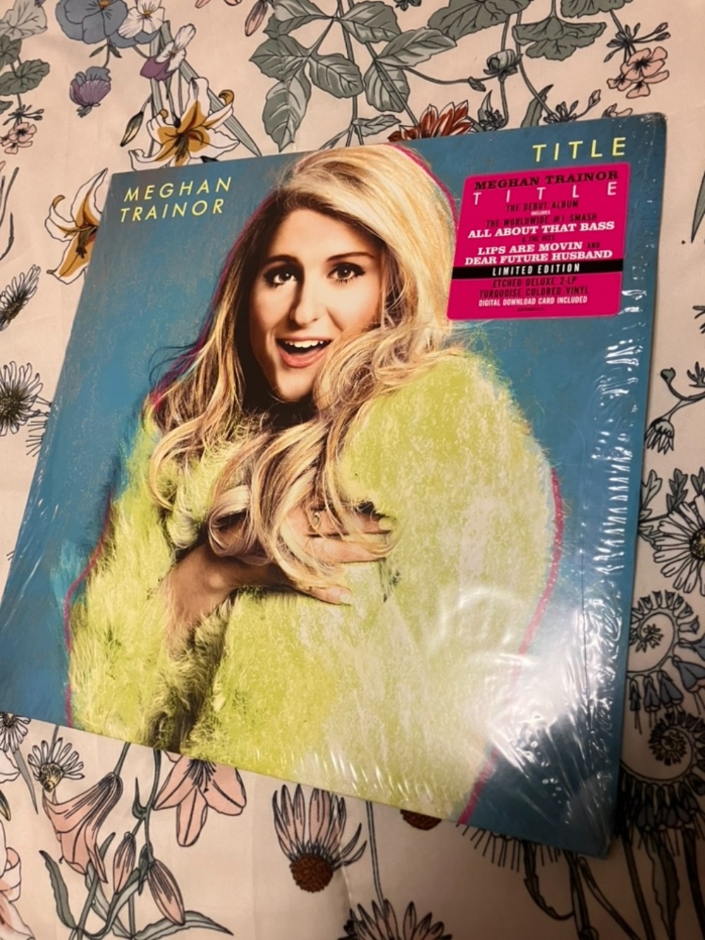 Meghan Trainor Title Turquoise 2LP